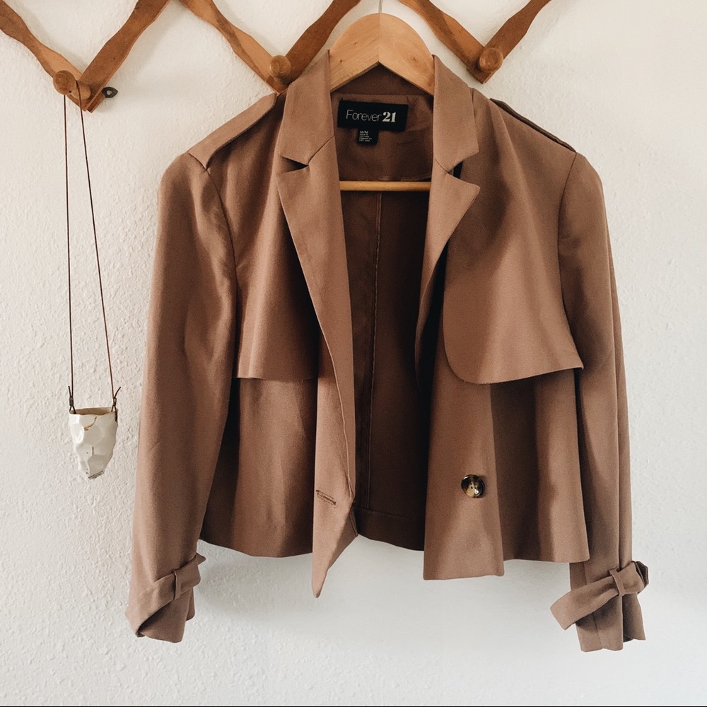Forever 21 Tan Beige Blazer